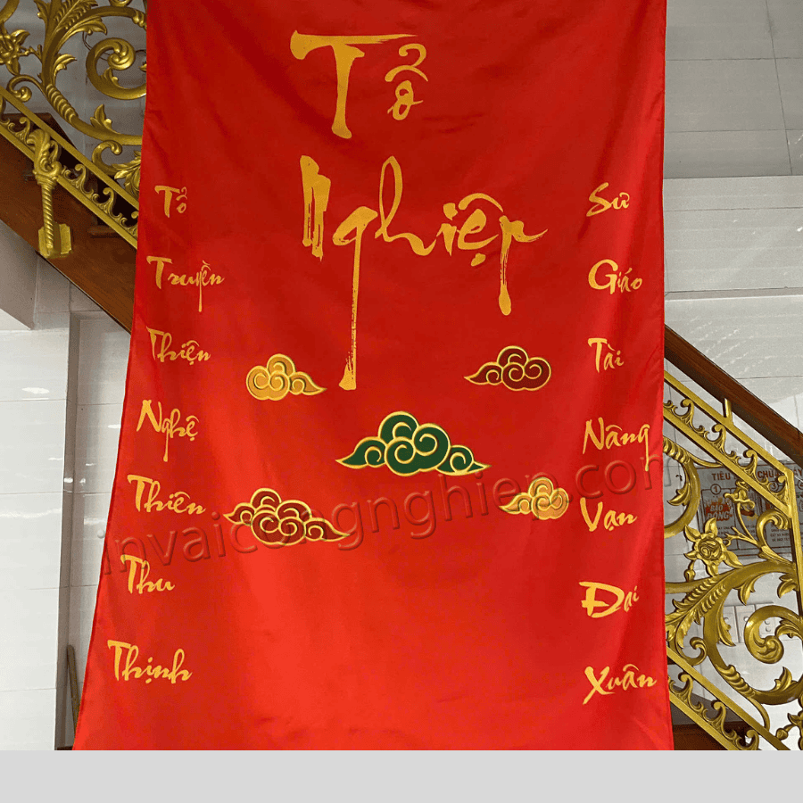 in cờ phướn